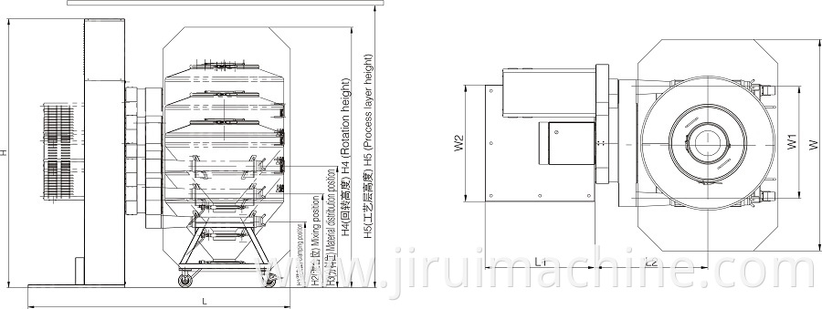 Automatic Lifting Hopper Blender